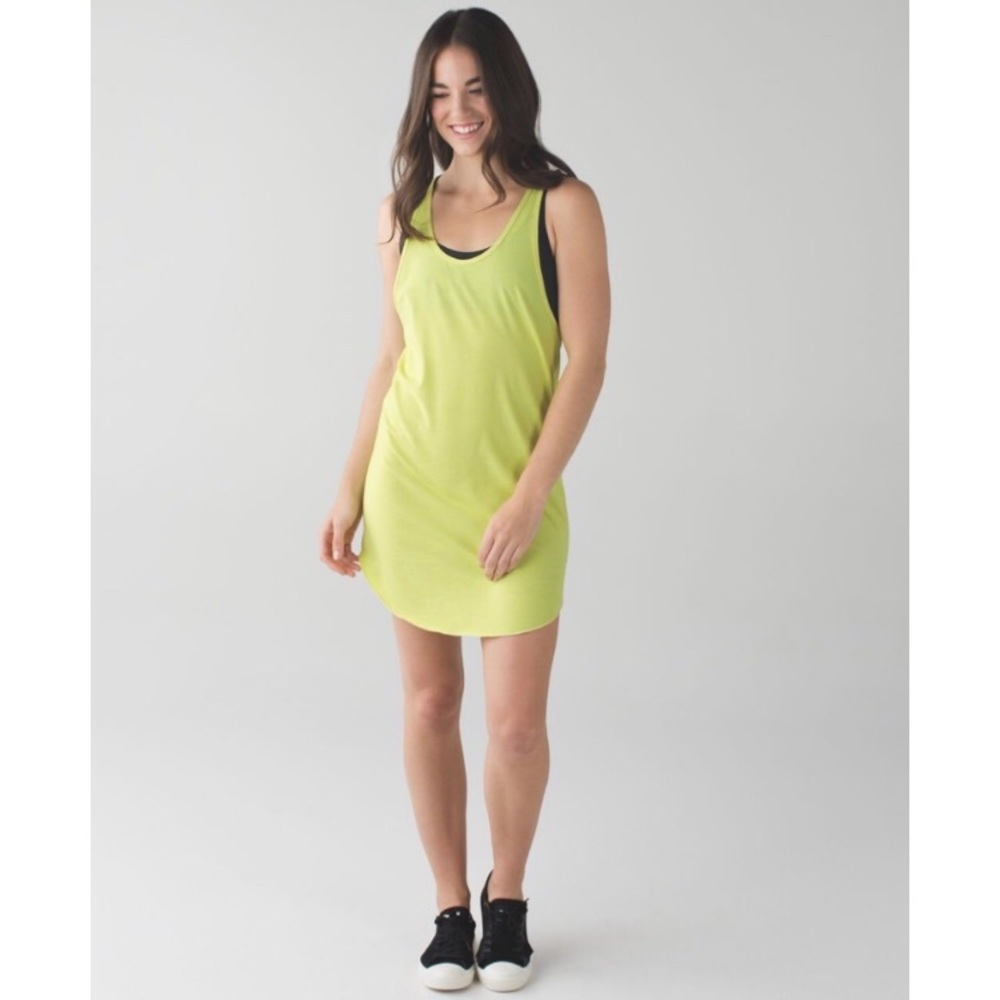 Lululemon Swim Dress Cover Up Luon Yellow 8